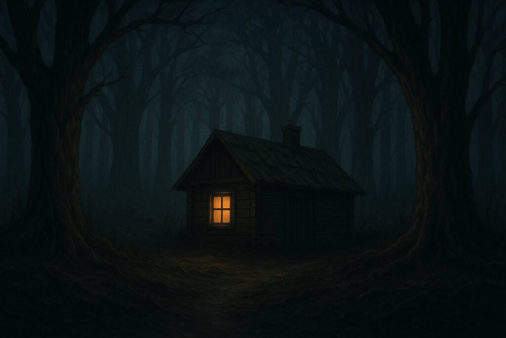 Обкладинка повісті "Сторожка" — постапокаліптична історія з елементами магічного реалізму
